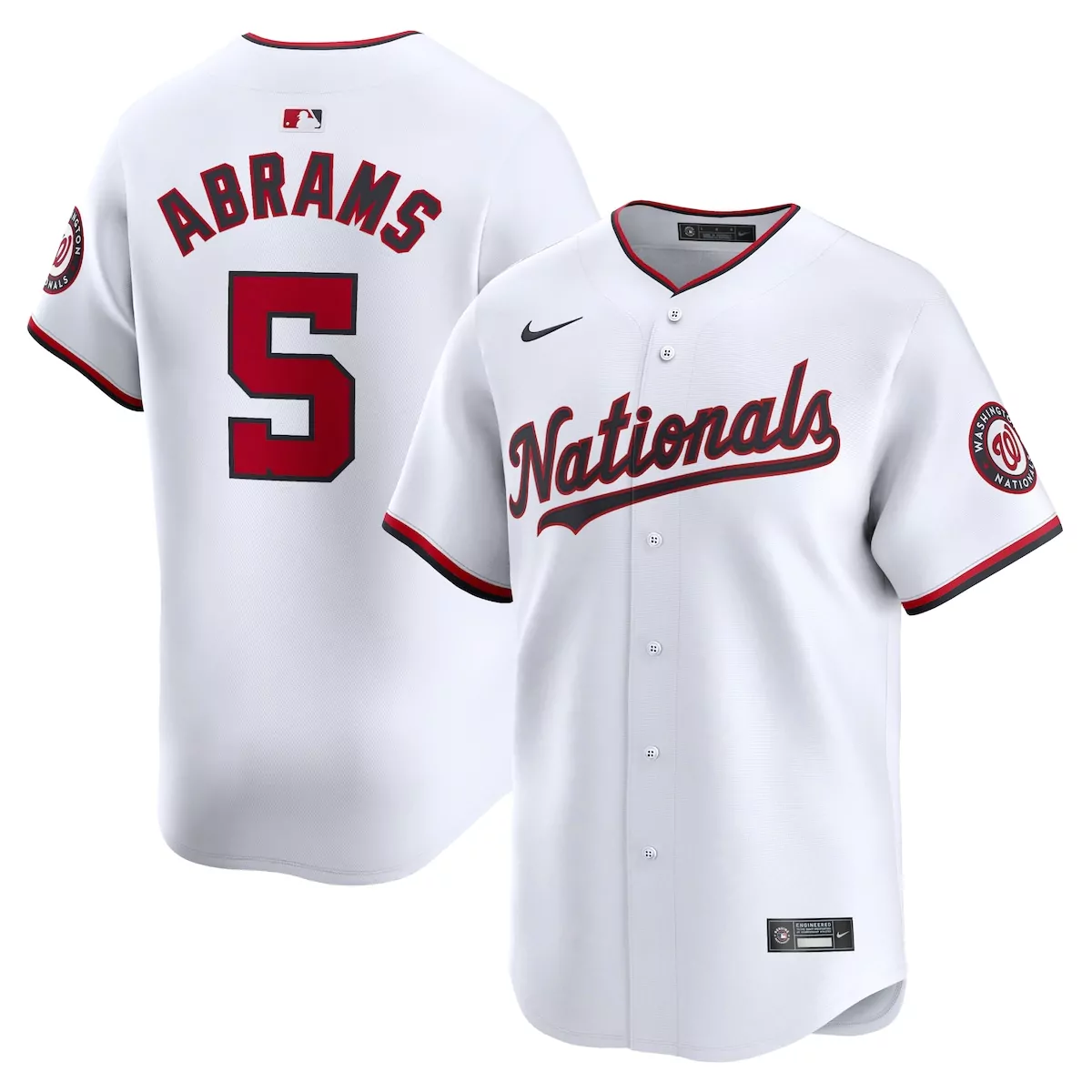 washington nationals cj abrams blue 2025 city connect limited jersey smr