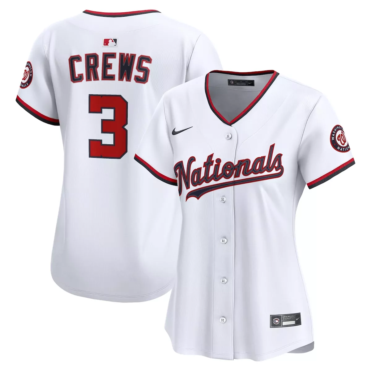 washington nationals dylan crews white home limited player jersey ei7