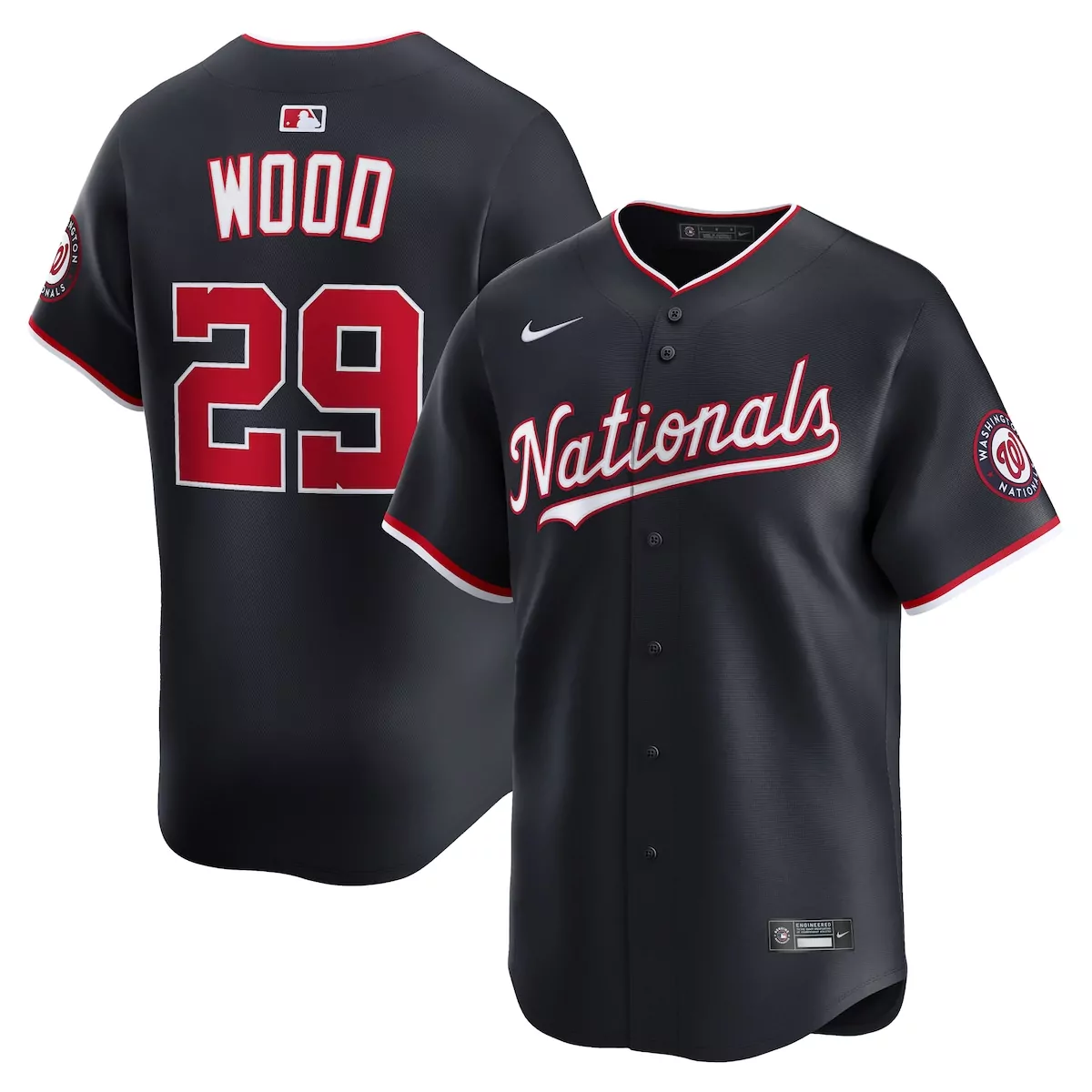 washington nationals dylan crews white home limited player jersey ei7