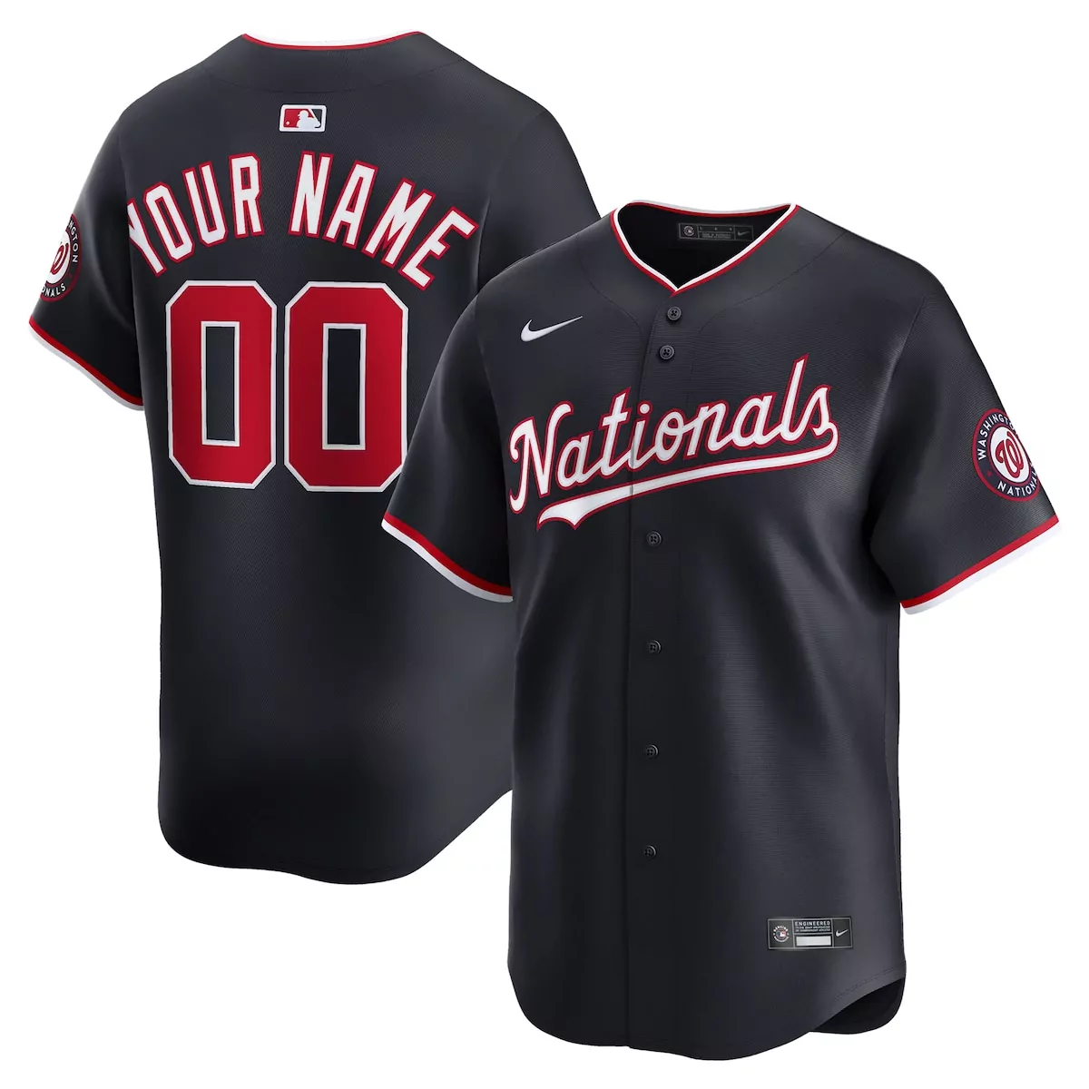 washington nationals navy alternate jersey