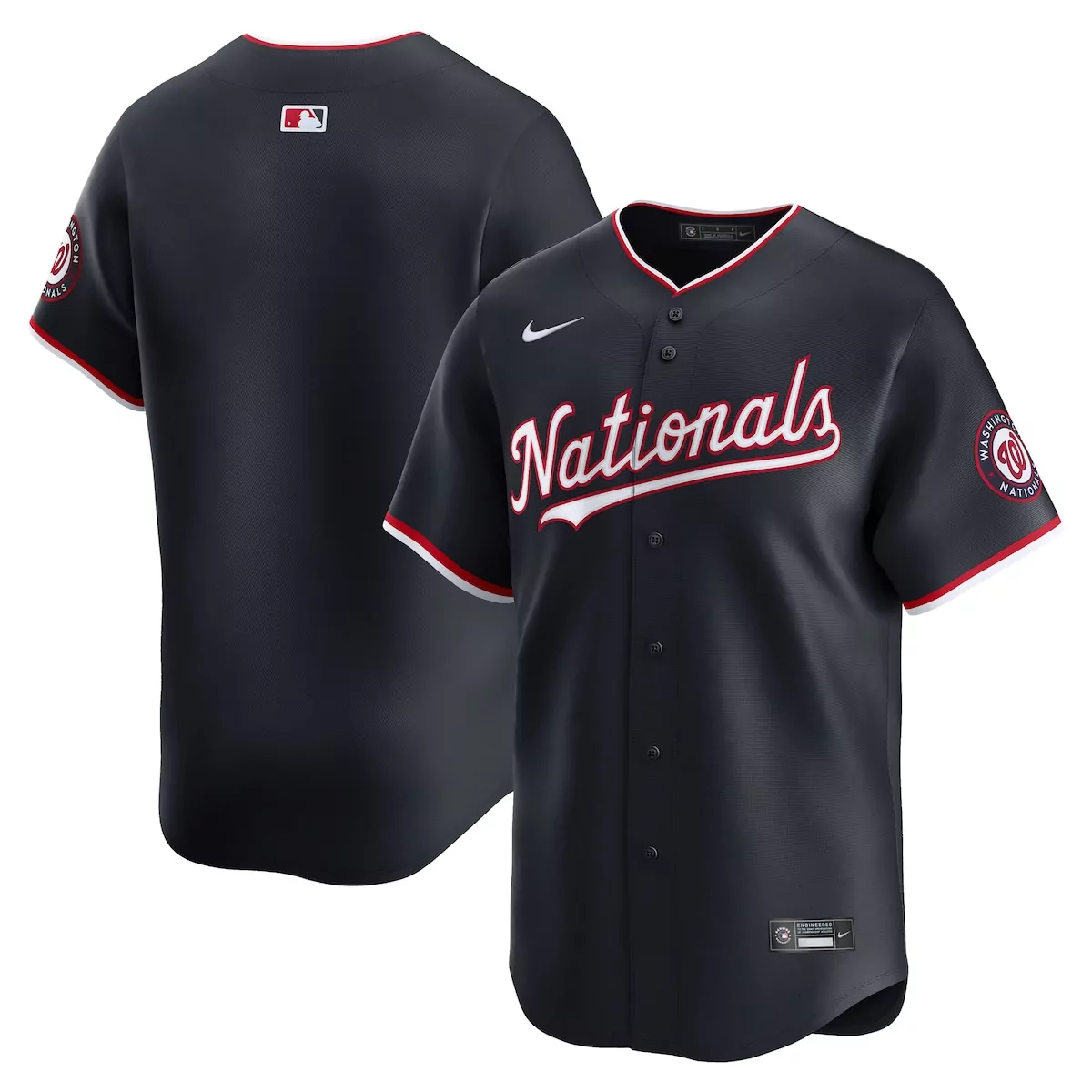 washington nationals navy alternate jersey
