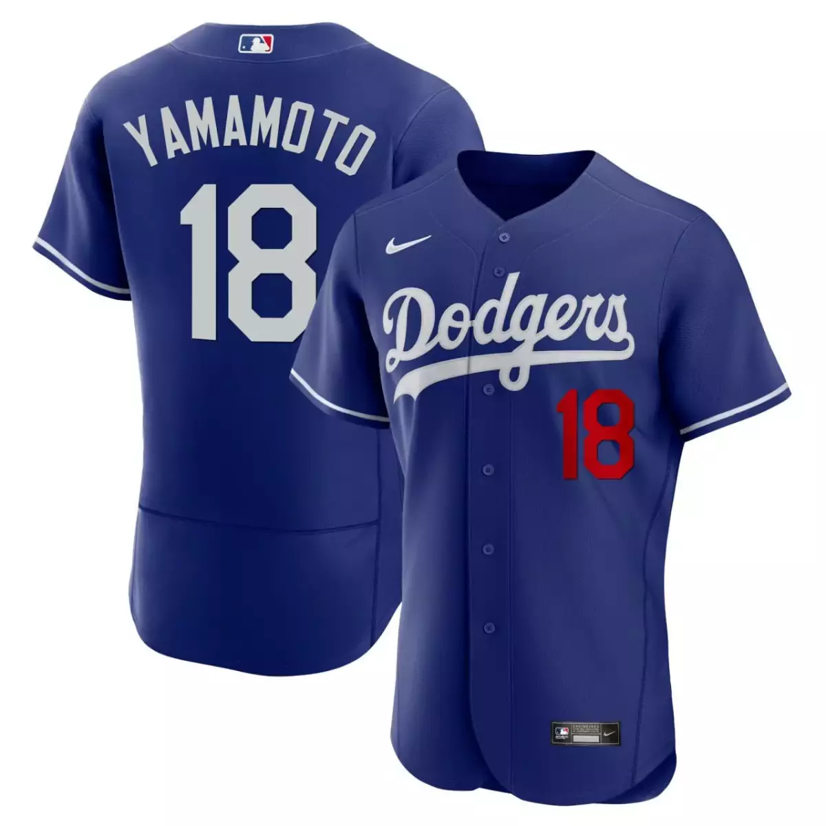 yoshinobu yamamoto los angeles dodgers blue jersey all stitched