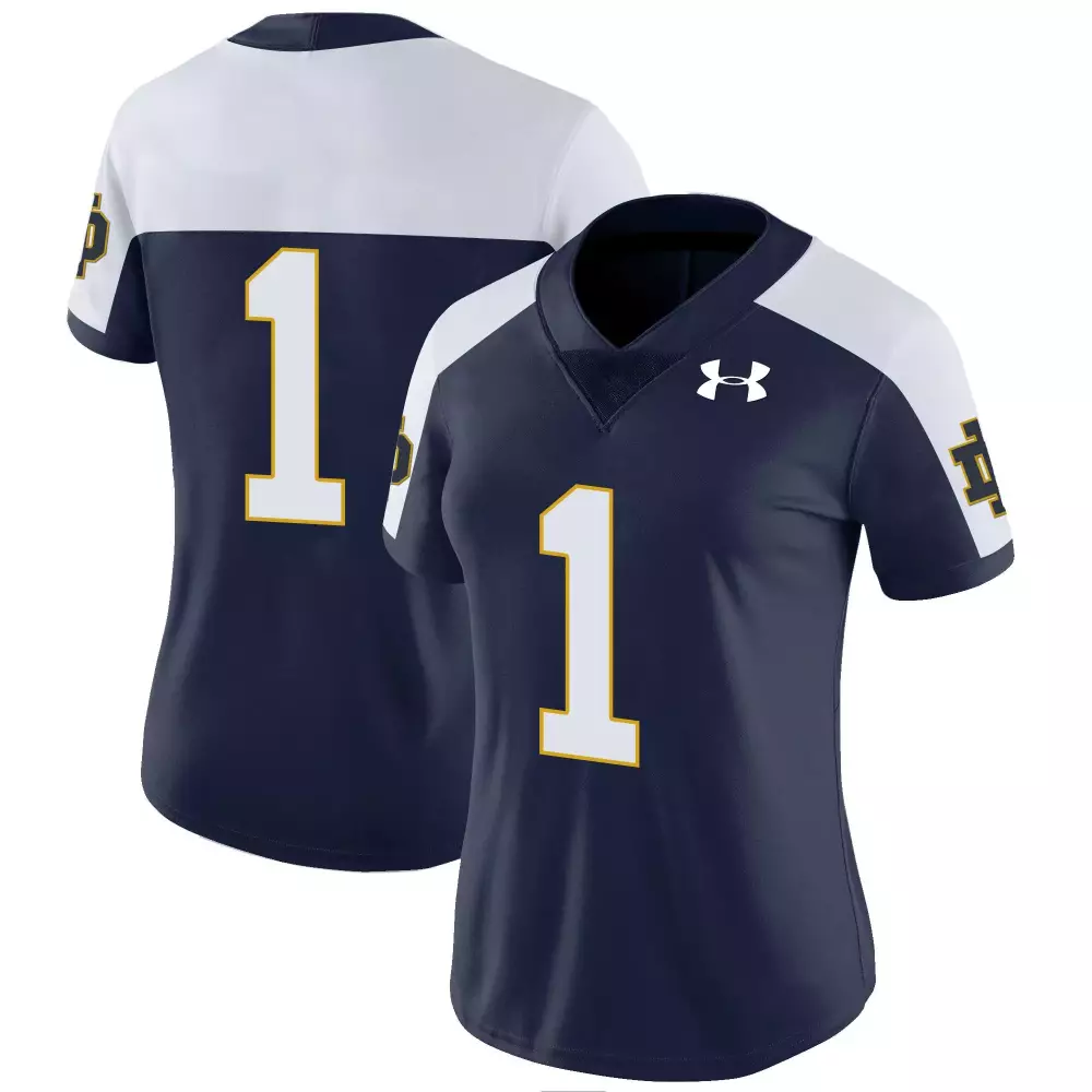 1 team alternate mens notre dame fighting irish vapor limited jersey all stitched