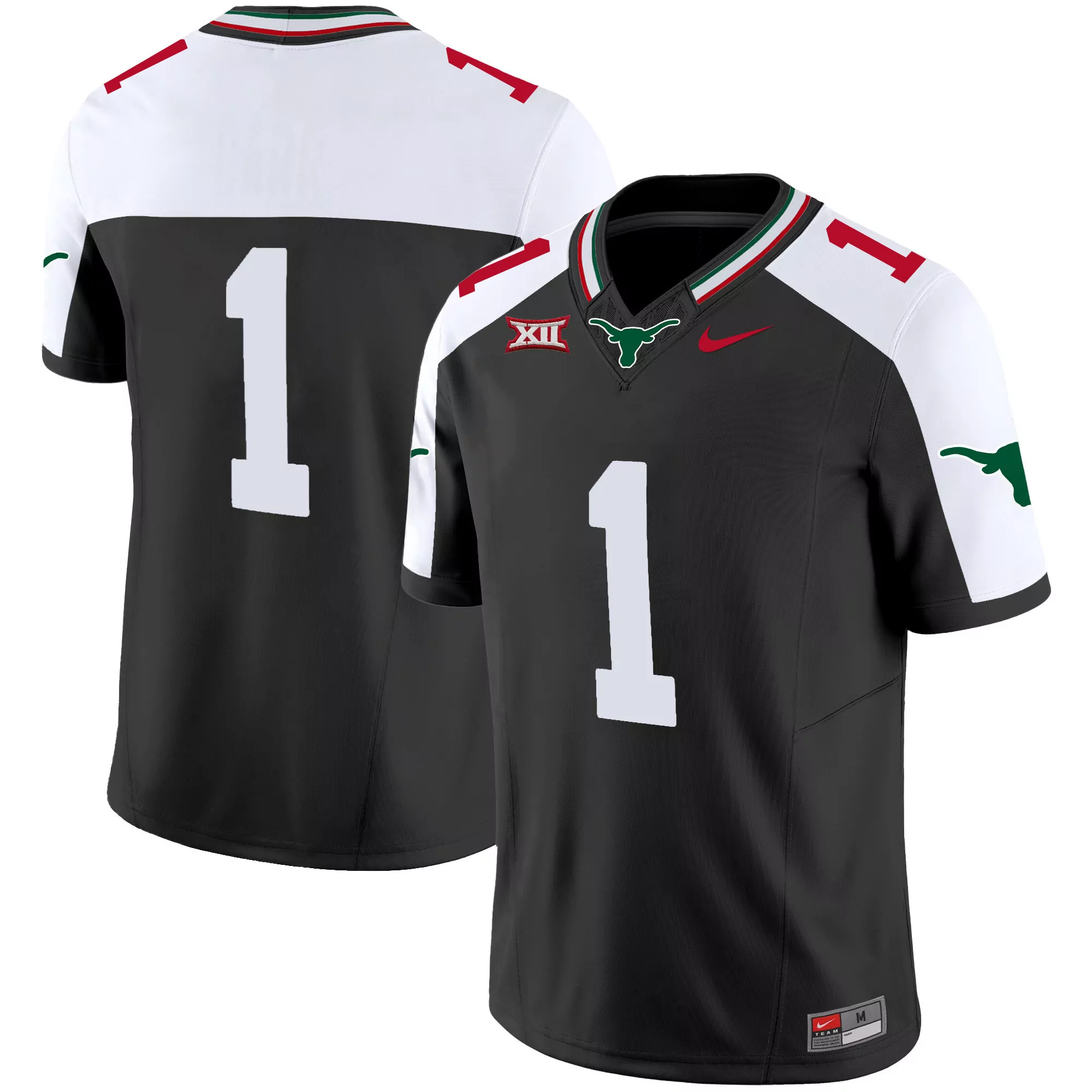 1 team alternate mens texas longhorns vapor limited jersey v2 all stitched