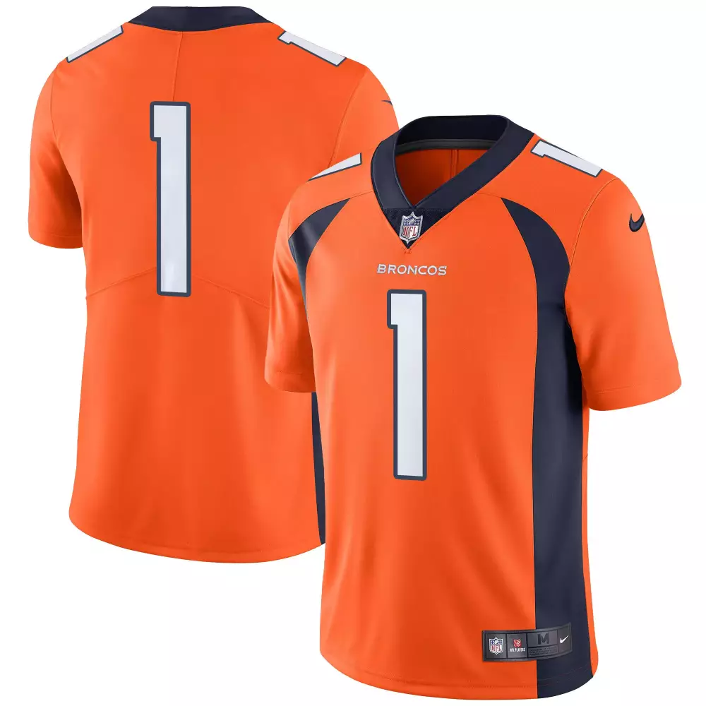 Denver Broncos Throwback White Vapor Limited Custom Jersey V2 for Youth | Stitched Fan Gear | For Men, Women & Youth