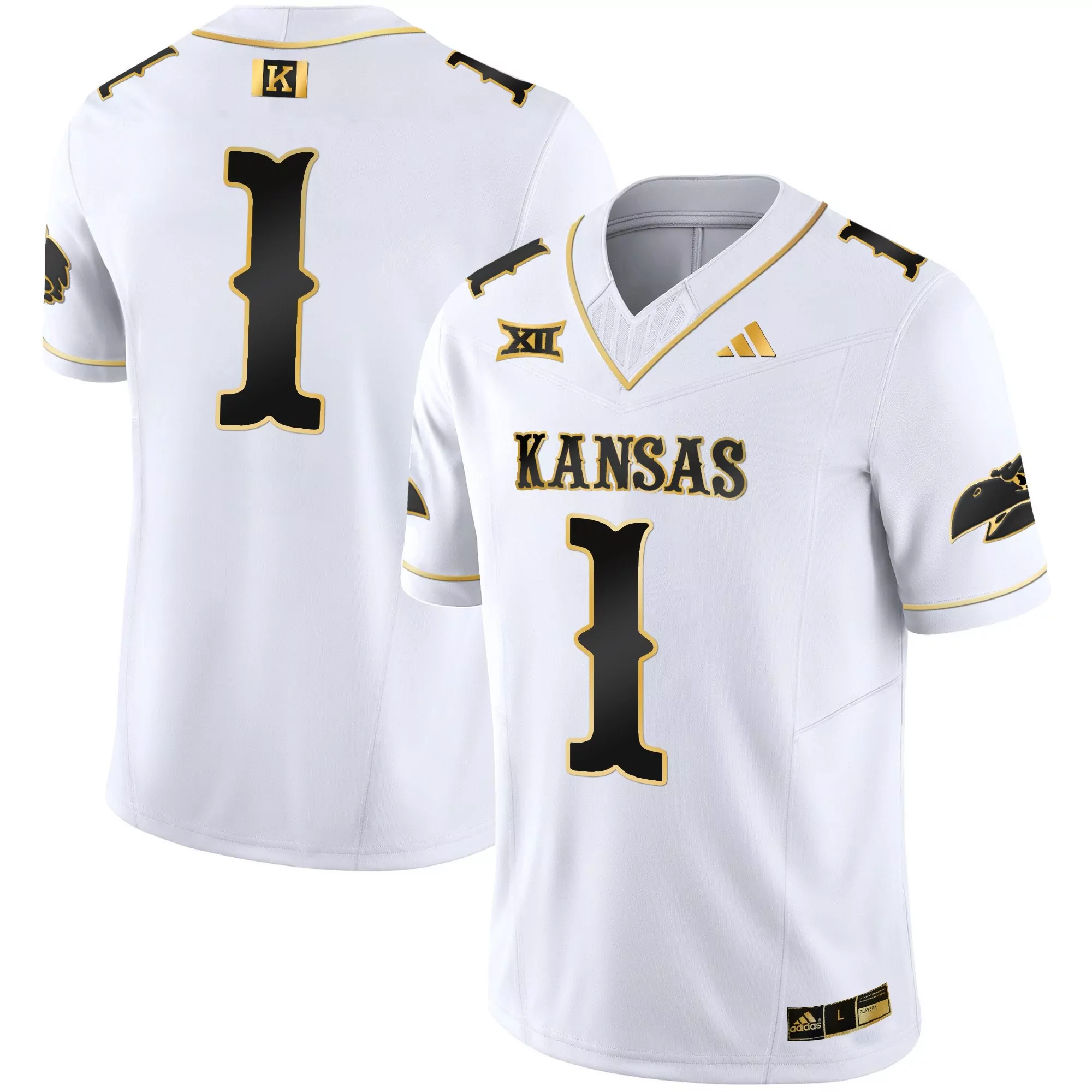 1 team red mens kansas jayhawks blackhawk vapor limited jersey all stitched