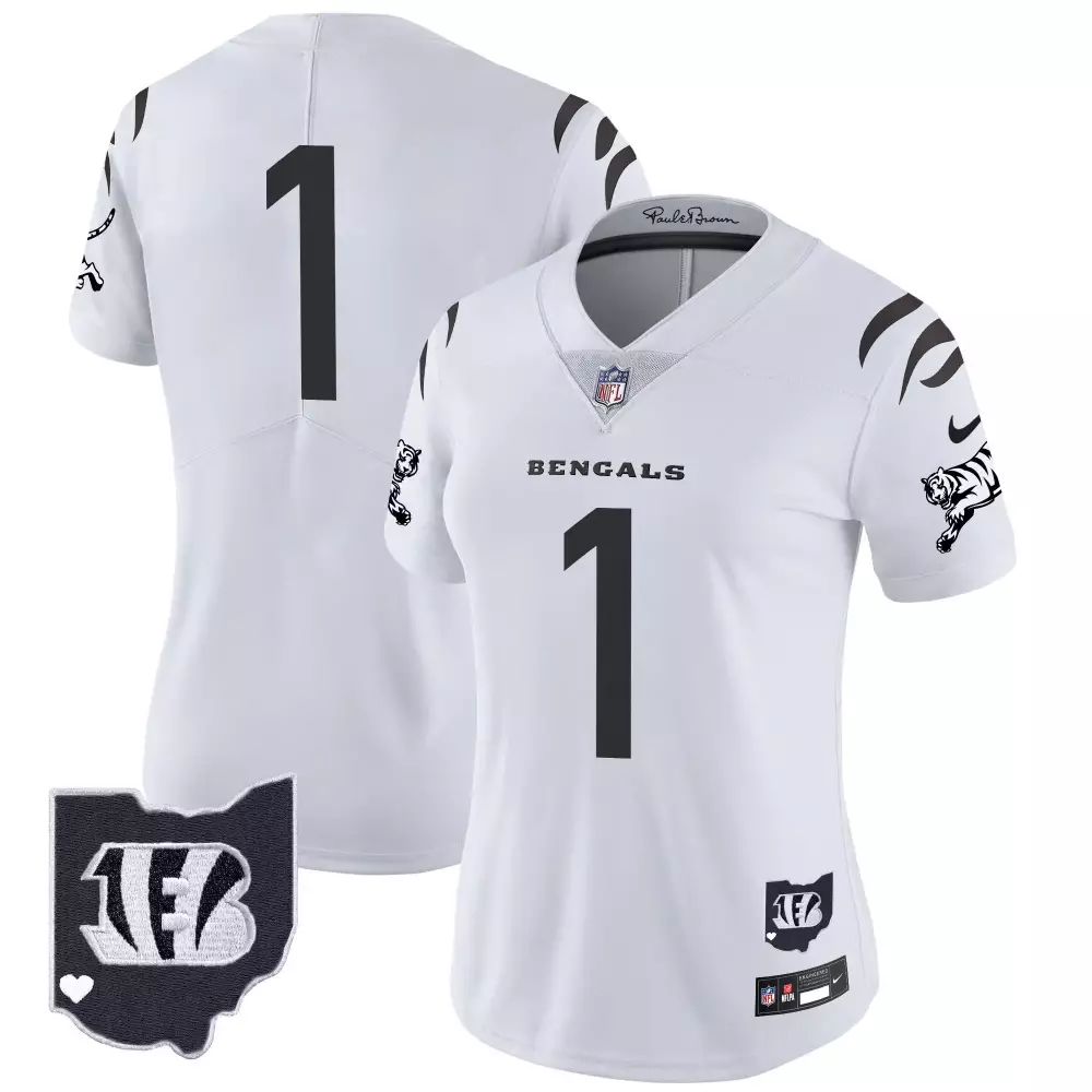1 team white limited mens cincinnati bengals special vapor limited jersey all stitched