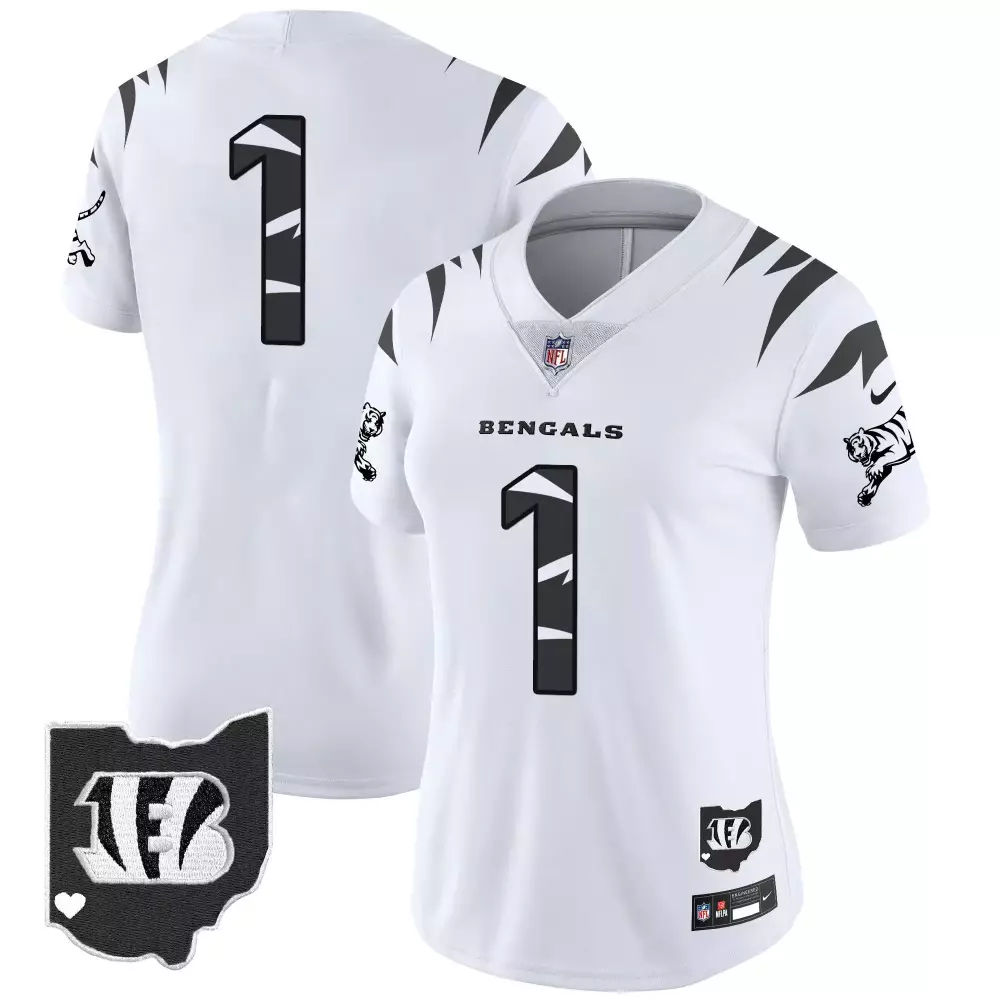 1 team white limited mens cincinnati bengals special vapor limited jersey all stitched