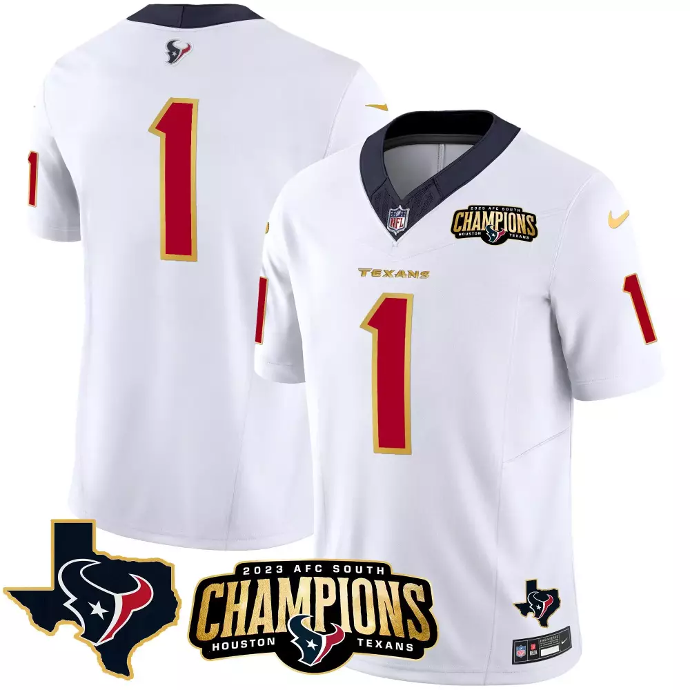 1 team white gold womens houston texans gold vapor limited jersey all stitched