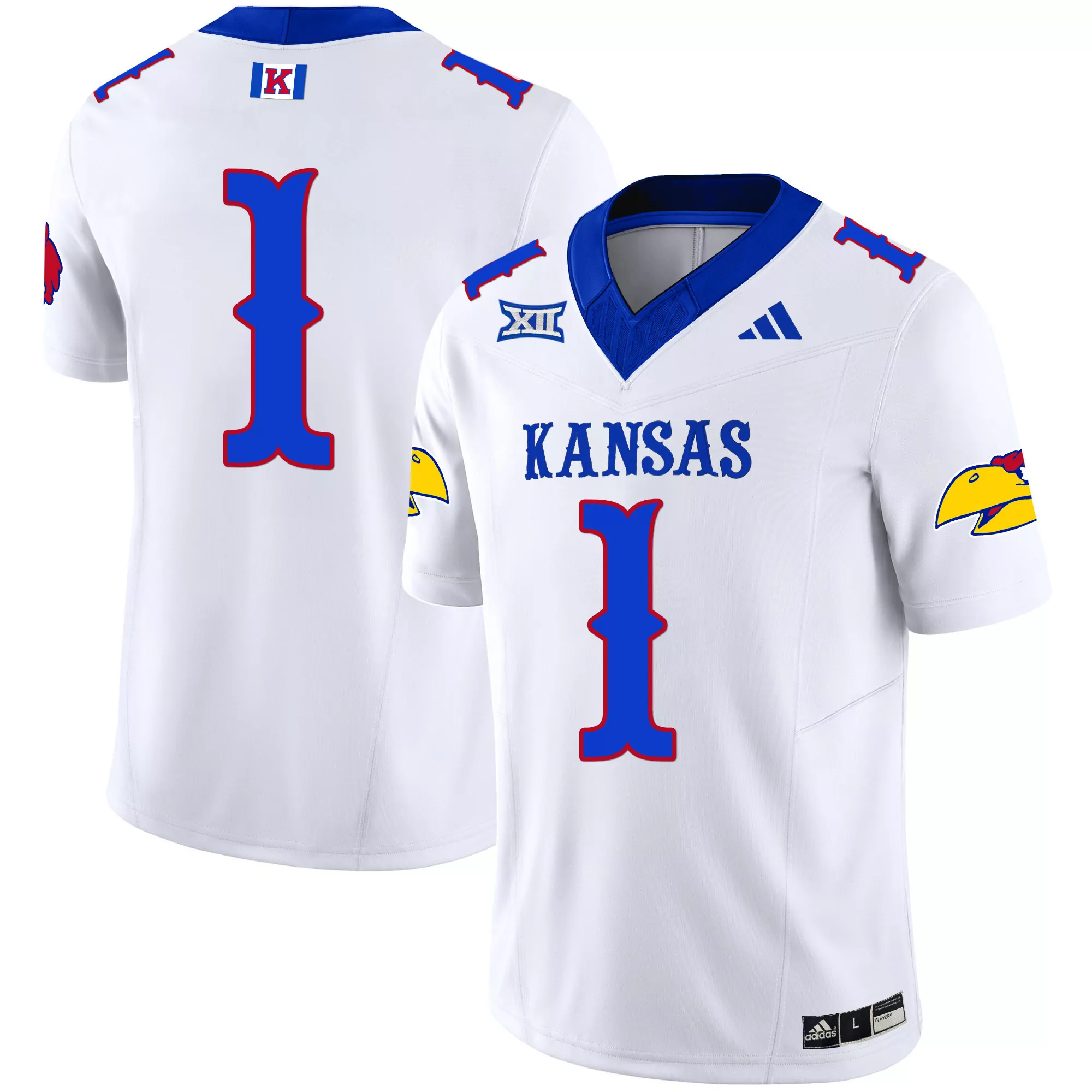 1 team red mens kansas jayhawks blackhawk vapor limited jersey all stitched