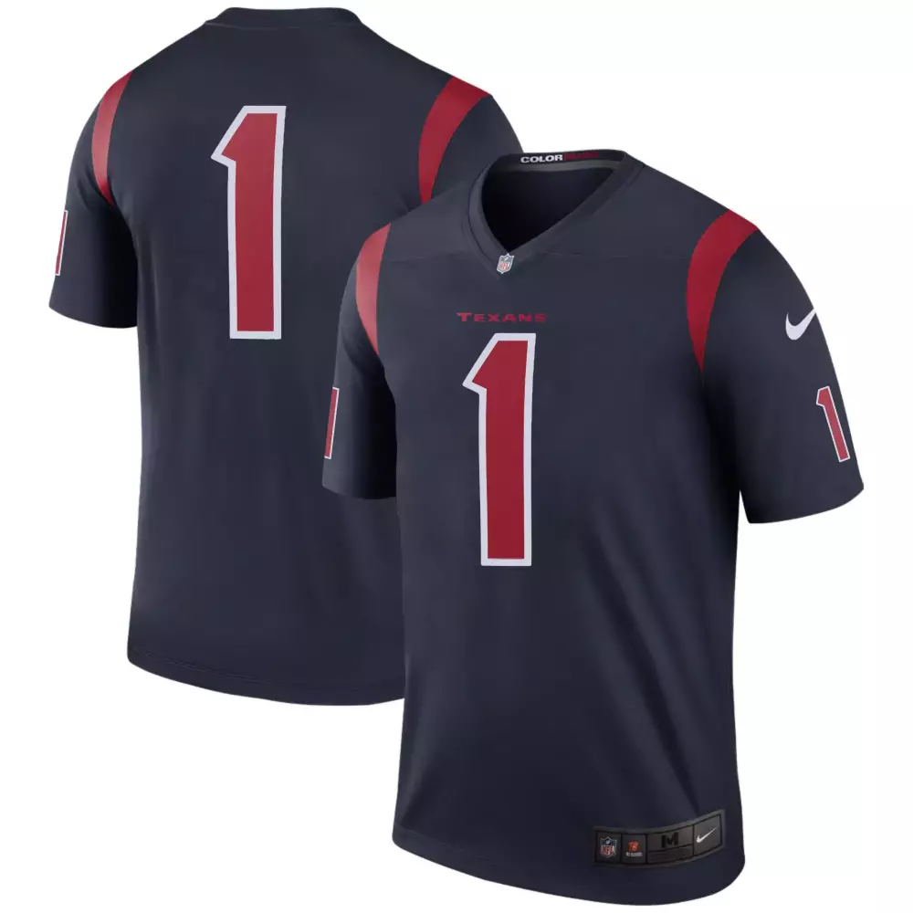 Houston Texans Youth Blue Alternate Game Custom Jersey | All Stitched Fan Gear | For Men, Women & Youth
