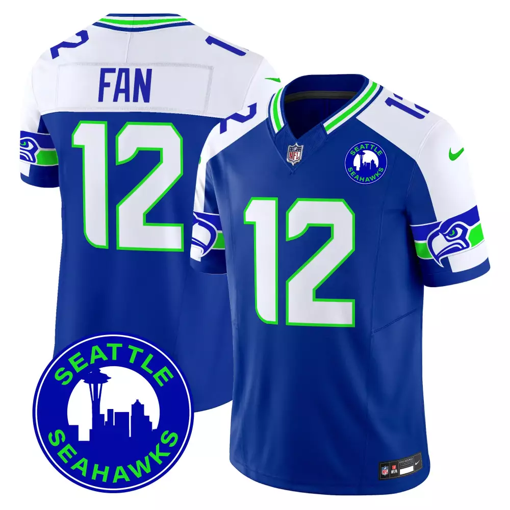 Seattle Seahawks 12th Fan Neon Green Game Jersey | Stitched Fan Gear for Men, Women & Youth | Perfect Game Day Outfit