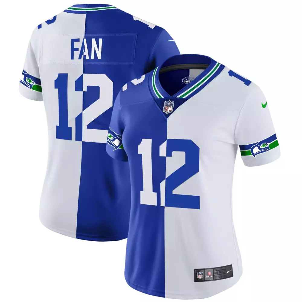 Seattle Seahawks 12th Fan Women's Throwback Gold Jersey | All Stitched | Limited Edition Fan Gear | For Men, Women & Youth