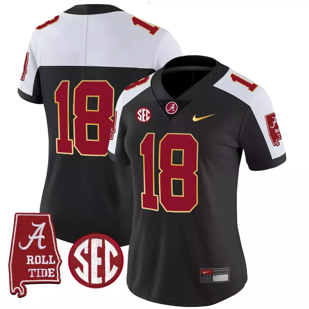 18 champs black alternate mens alabama crimson tide vapor limited jersey v5 alabama map all stitched