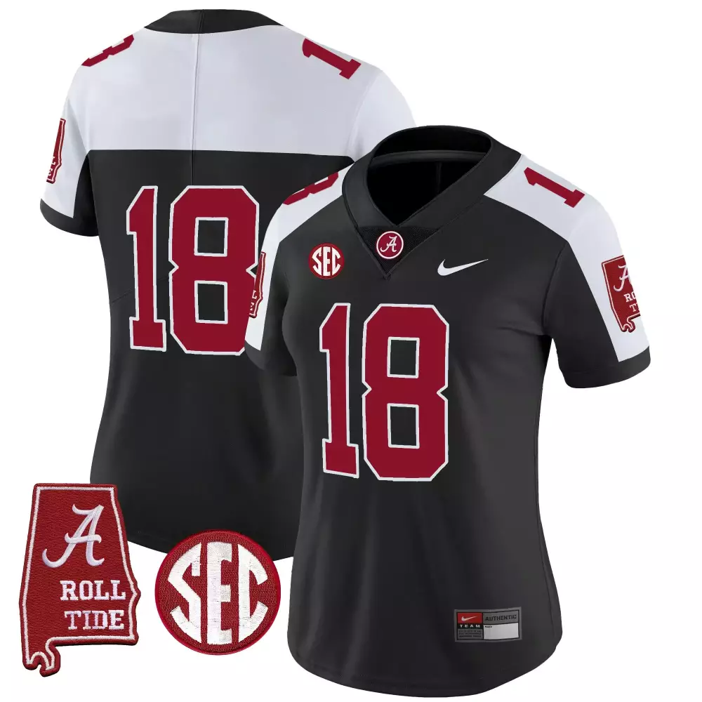 18 champs black alternate mens alabama crimson tide vapor limited jersey v5 alabama map all stitched