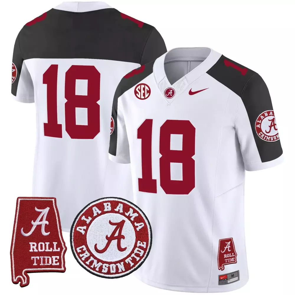 18 champs inverted mens alabama crimson tide rose bowl patch vapor limited jersey all stitched