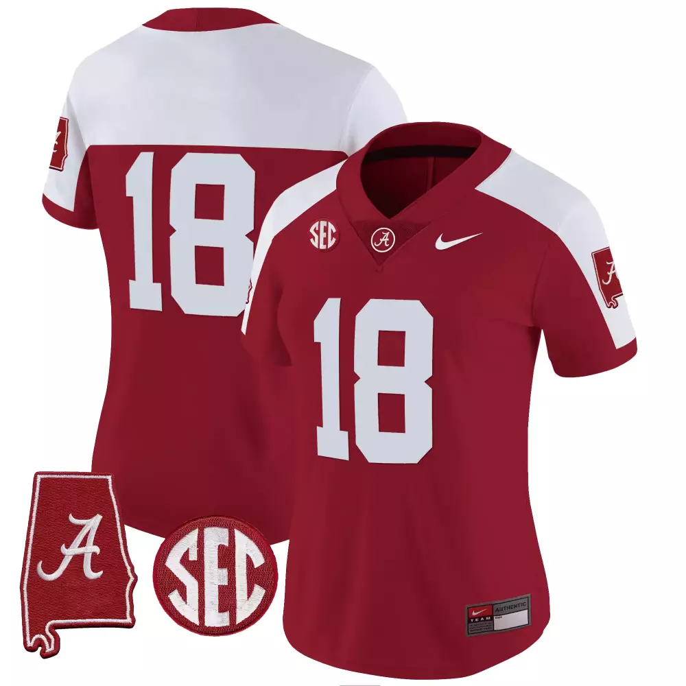 18 team alternate mens alabama crimson tide vapor limited jersey all stitched