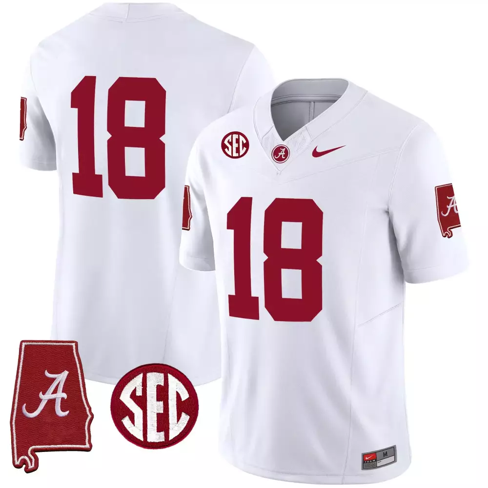 18 team white gold mens alabama crimson tide gold vapor limited jersey alabama map all stitched