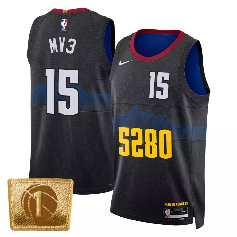 Nikola Jokic Denver Nuggets 5280 City MV3 Swingman Jersey | Stitched Fan Gear | For Men, Women & Youth