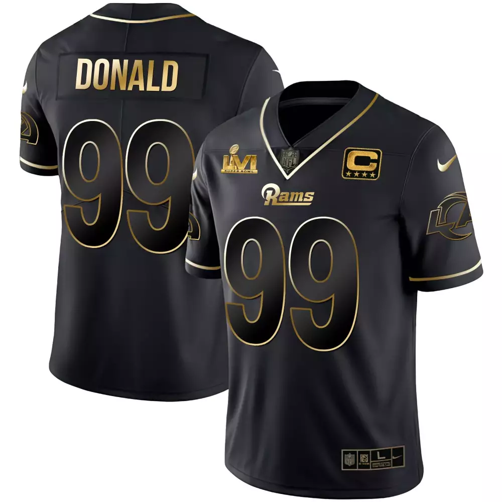 aaron donald black alternate womens los angeles rams mexico vapor limited jersey all stitched