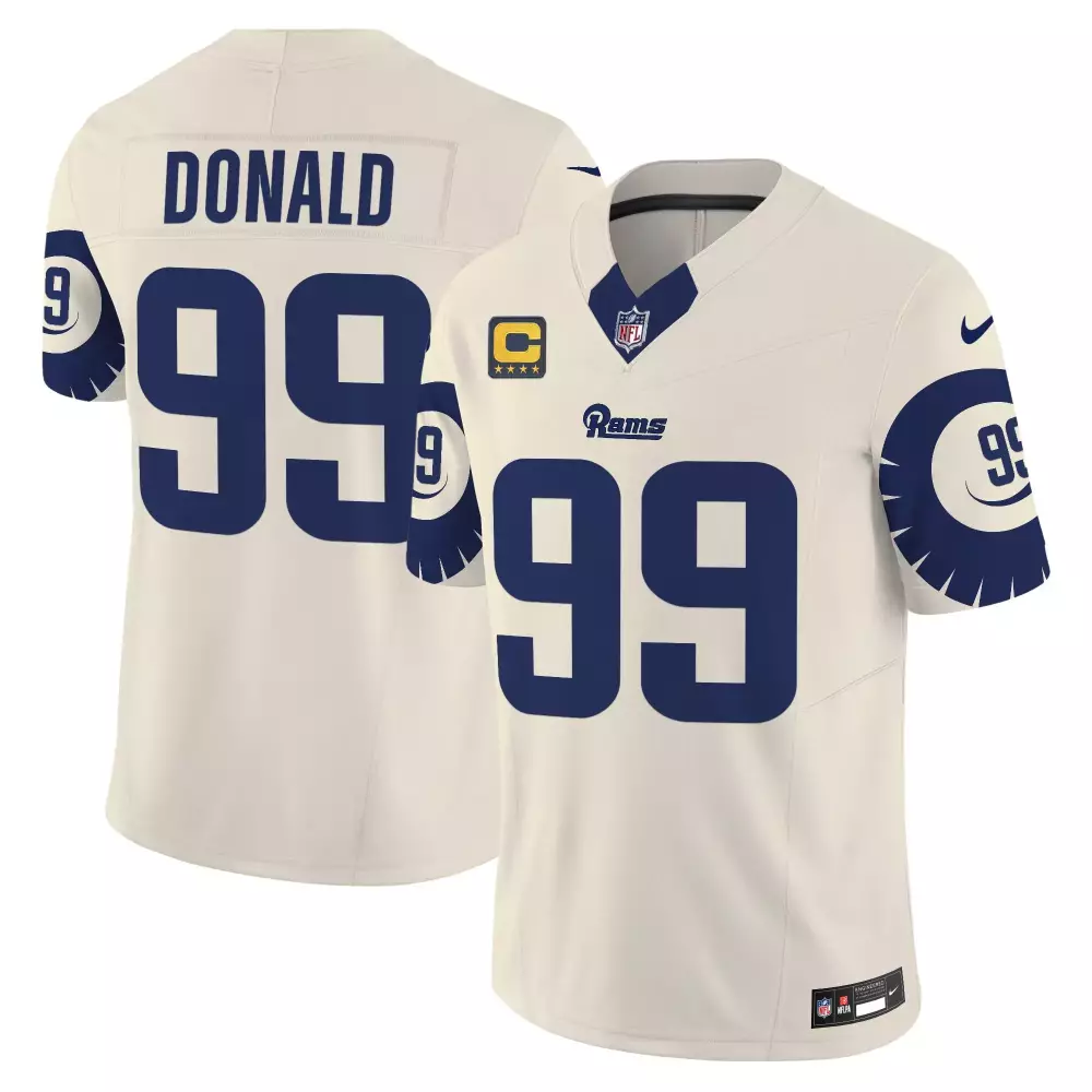aaron donald bone mens los angeles rams california patch vapor limited jersey all stitched