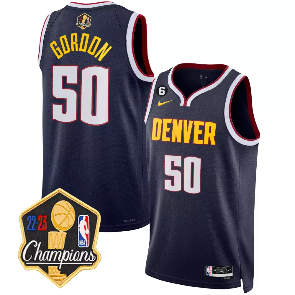 Aaron Gordon Denver Nuggets 2023 Champions Limited Patch Jersey | Stitched Fan Gear | For Men, Women & Youth