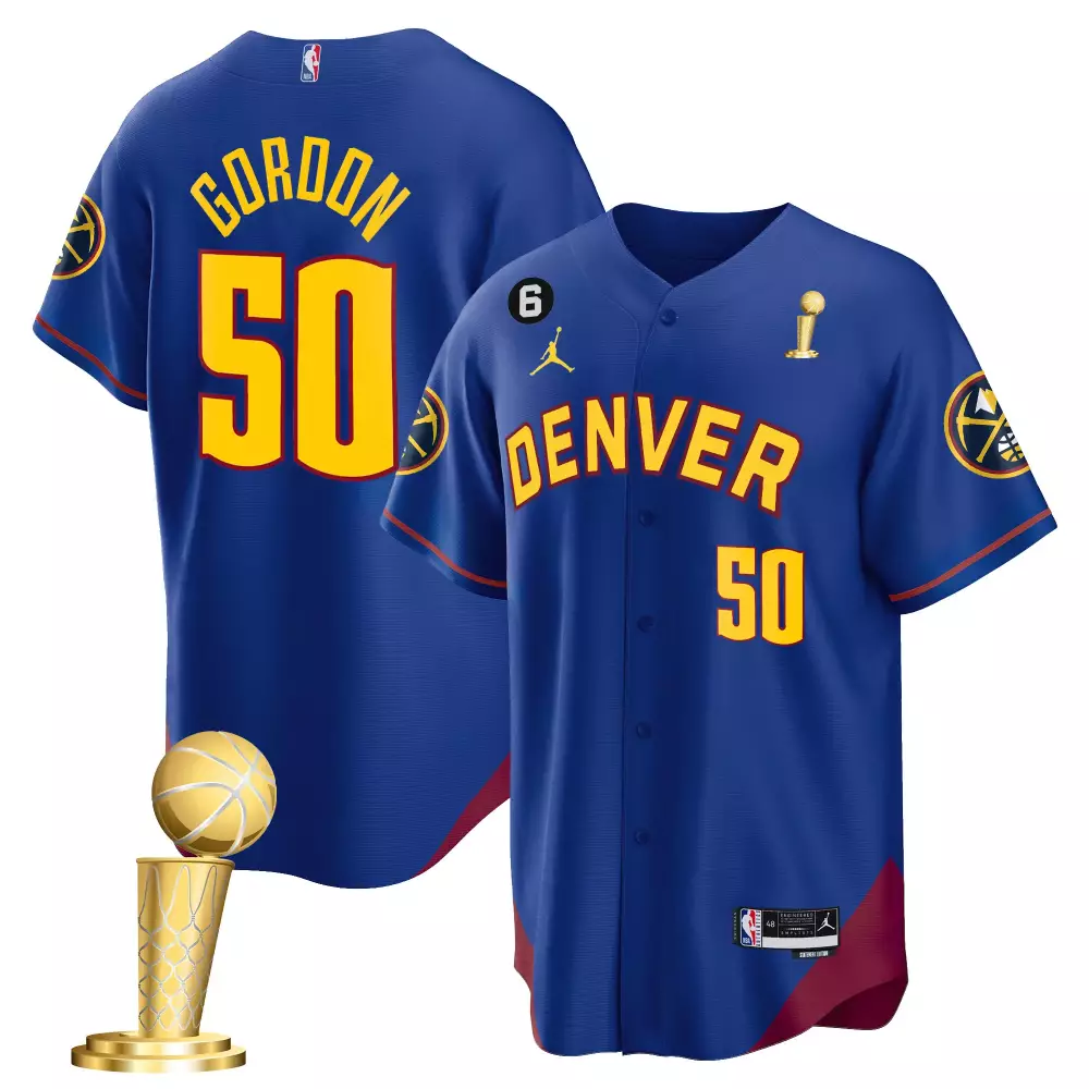Aaron Gordon Denver Nuggets 2023 Champions Limited Patch Jersey | Stitched Fan Gear | For Men, Women & Youth