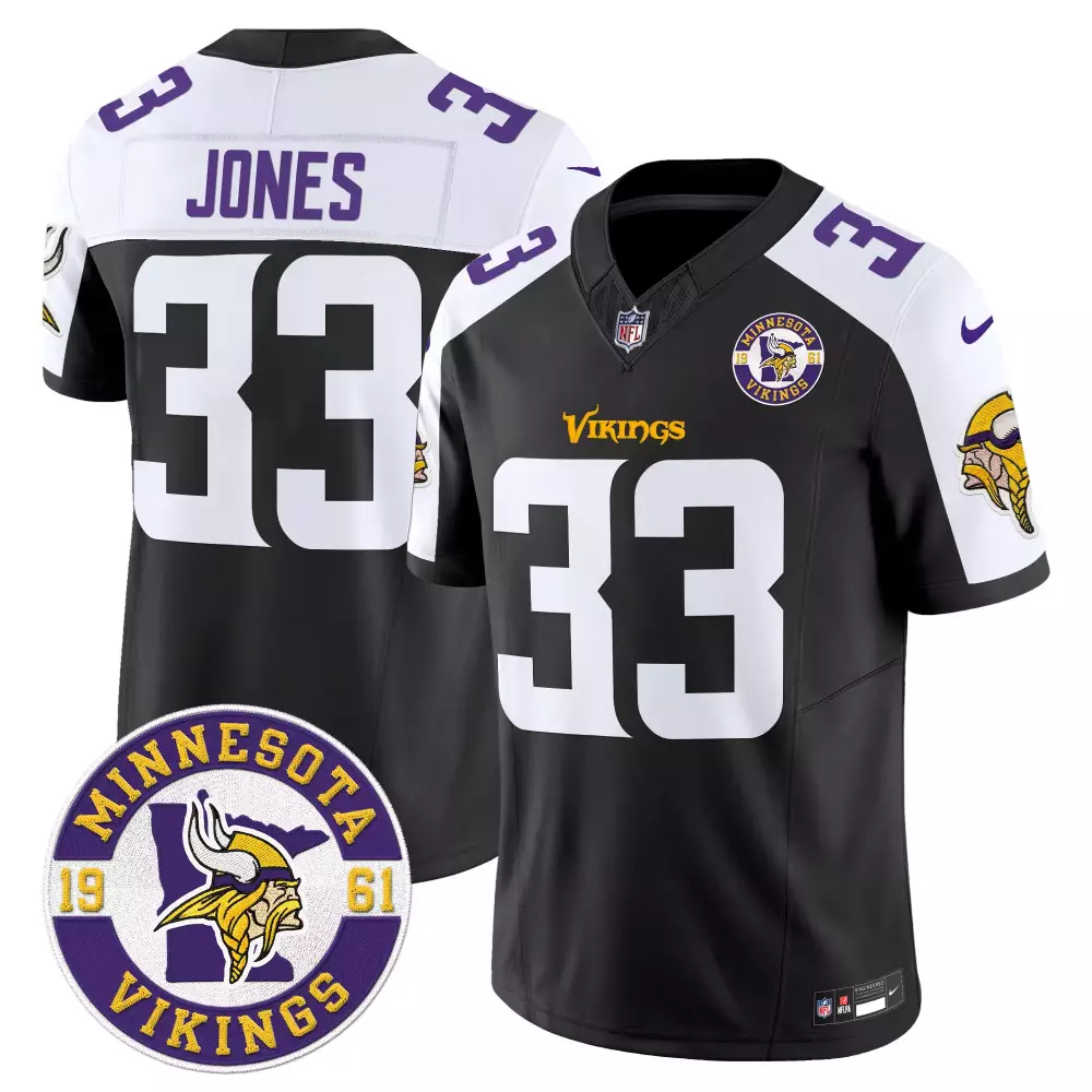 aaron jones army womens minnesota vikings 2024 salute to service establishment year patch vapor limited jersey all stitc