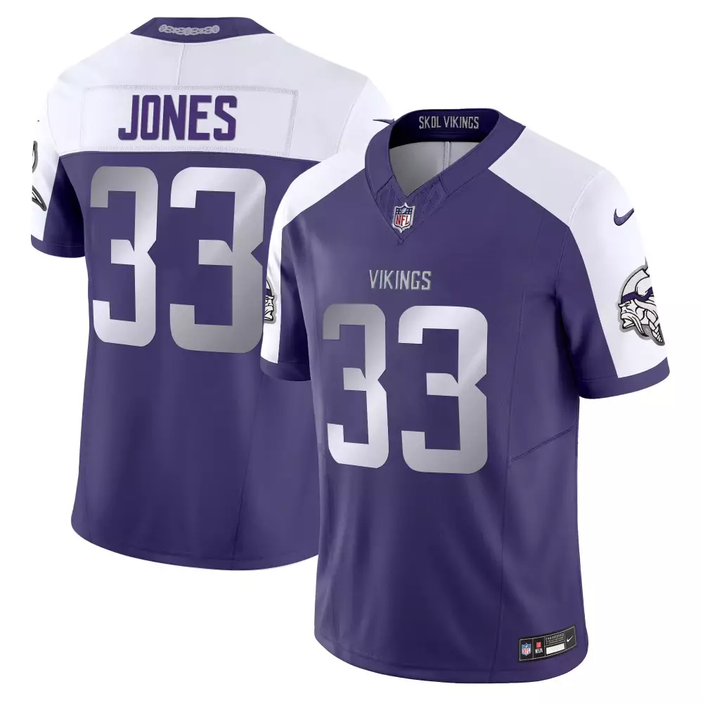 aaron jones olive camo mens vikings 2024 salute to service vapor limited jersey all stitched