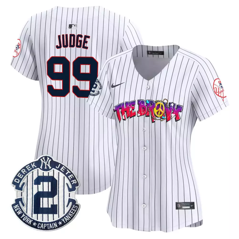 aaron judge pinstripe womens new york yankees the bronx graffiti vapor premier limited jersey v7 all stitched