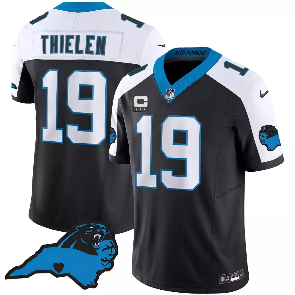 adam thielen black alternate mens carolina panthers vapor limited jersey all stitched