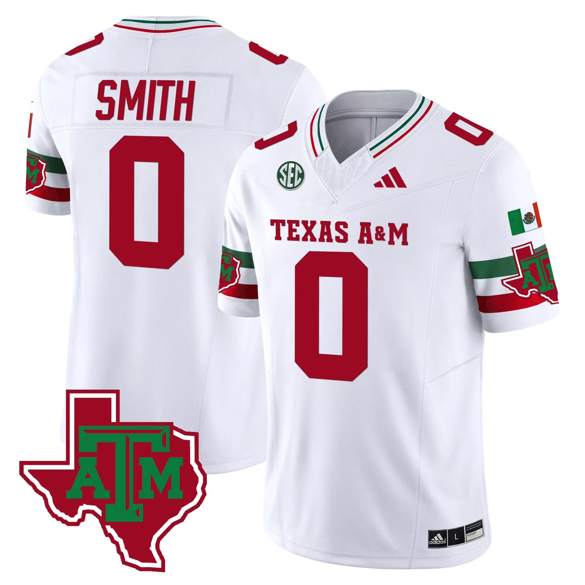 ainias smith maroon alternate mens texas am aggies vapor limited jersey v2 all stitched