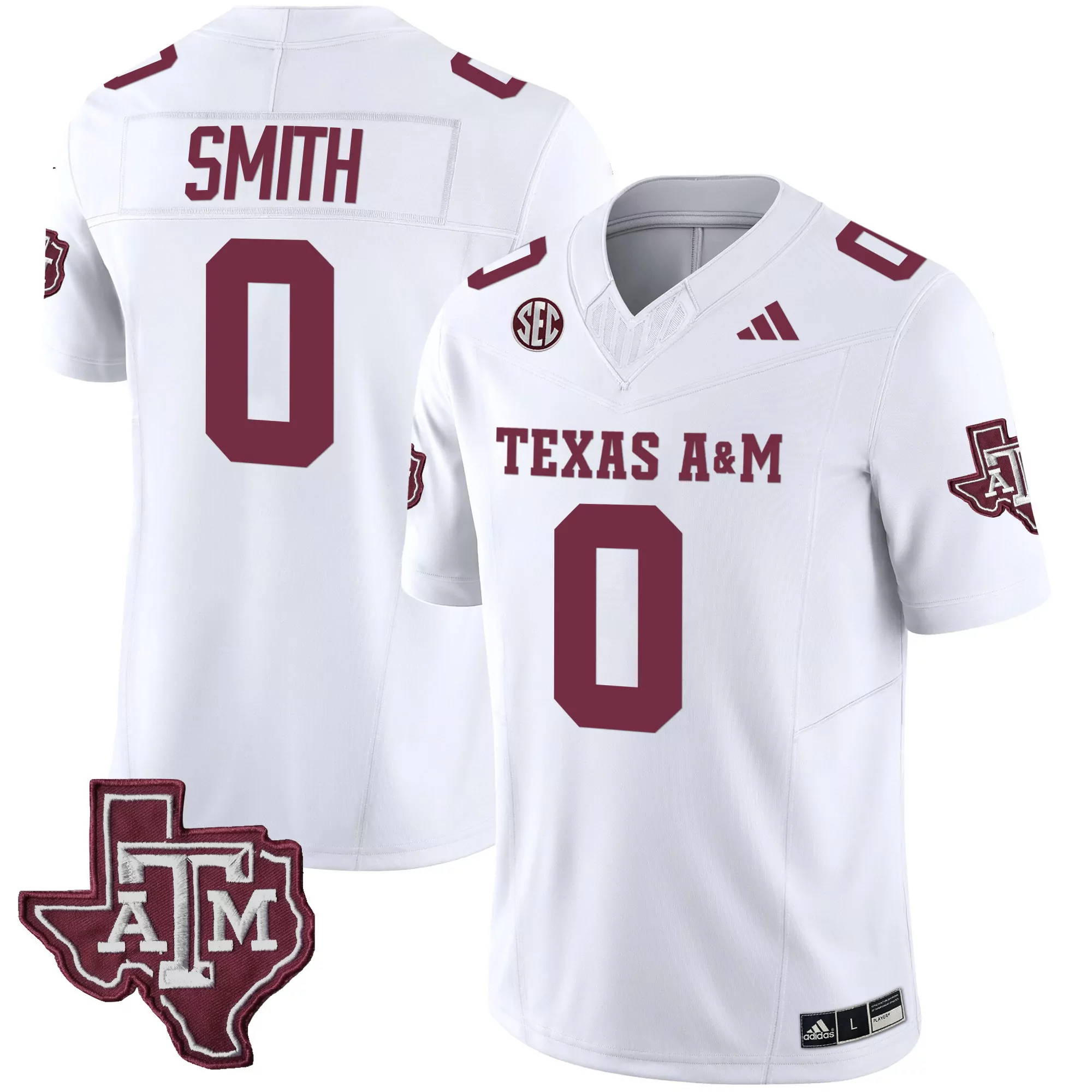 ainias smith maroon alternate mens texas am aggies vapor limited jersey v2 all stitched