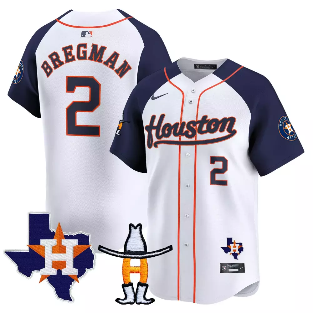 alex bregman alternate mens houston astros 2024 mexico city series patch vapor premier limited jersey all stitched