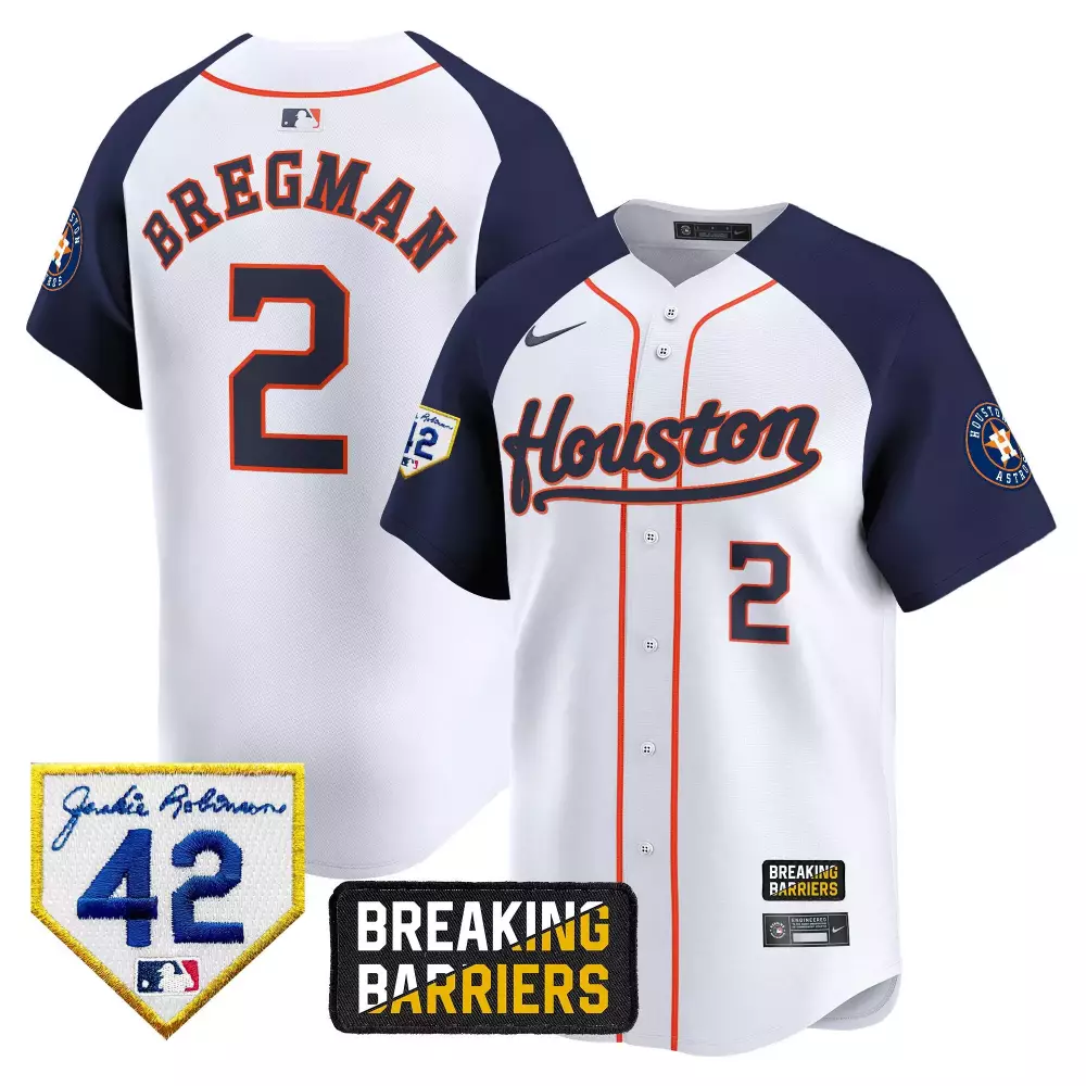 alex bregman alternate mens houston astros 2024 mexico city series patch vapor premier limited jersey all stitched