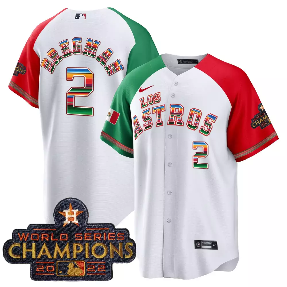 alex bregman alternate mens houston astros 2024 mexico city series patch vapor premier limited jersey all stitched