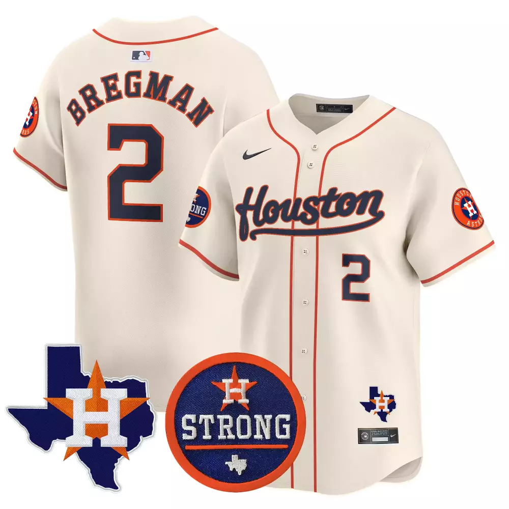 Alex Bregman Houston Astros Mexico Vapor Premier Jersey | Black Stitched V4 | Limited Edition Fan Gear | For Men, Women & Youth