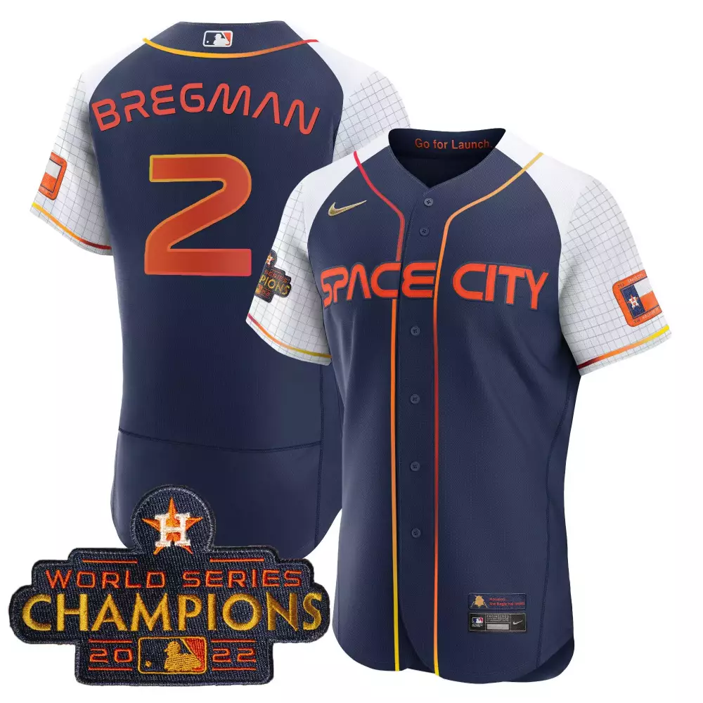alex bregman navy unisex houston astros space city and the rainbow guts vapor premier limited jersey printed