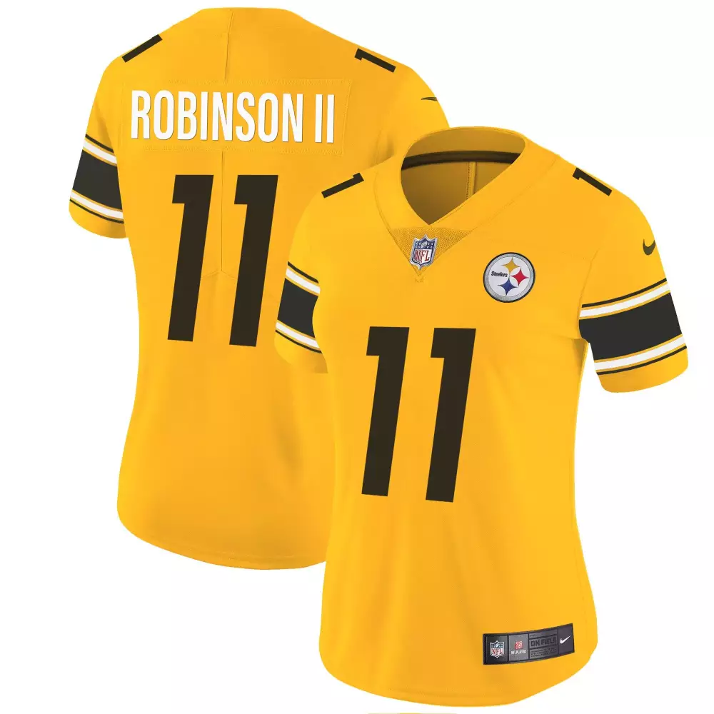 Allen Robinson II Pittsburgh Steelers Gold Women's Vapor Limited Jersey | Stylish Fan Gear for Game Day | For Women
