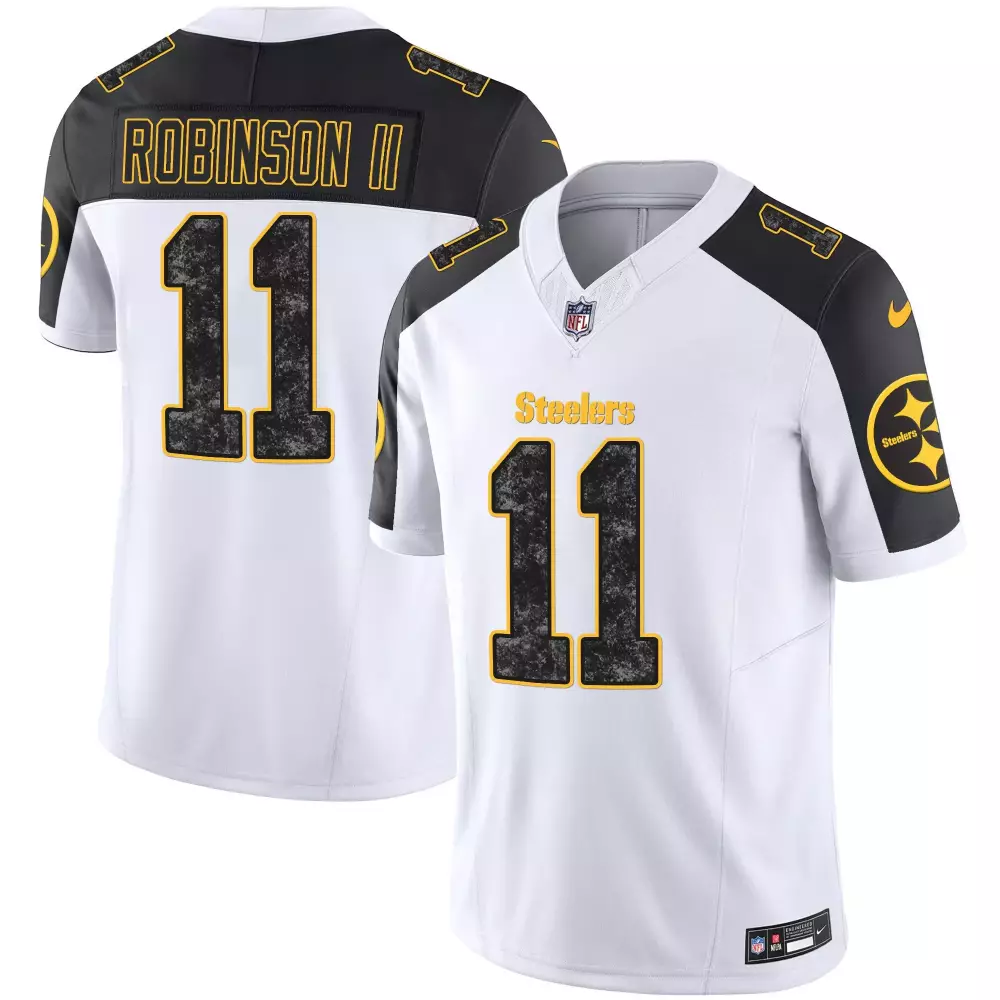 Allen Robinson II Pittsburgh Steelers Inverted Grunge Vapor Limited Jersey | Stylish Fan Gear for Game Day | For Men, Women & Youth