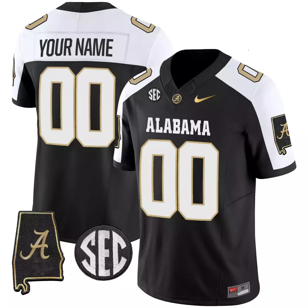 alternate men alabama crimson tide vapor limited custom jersey v2 alabama map all stitched