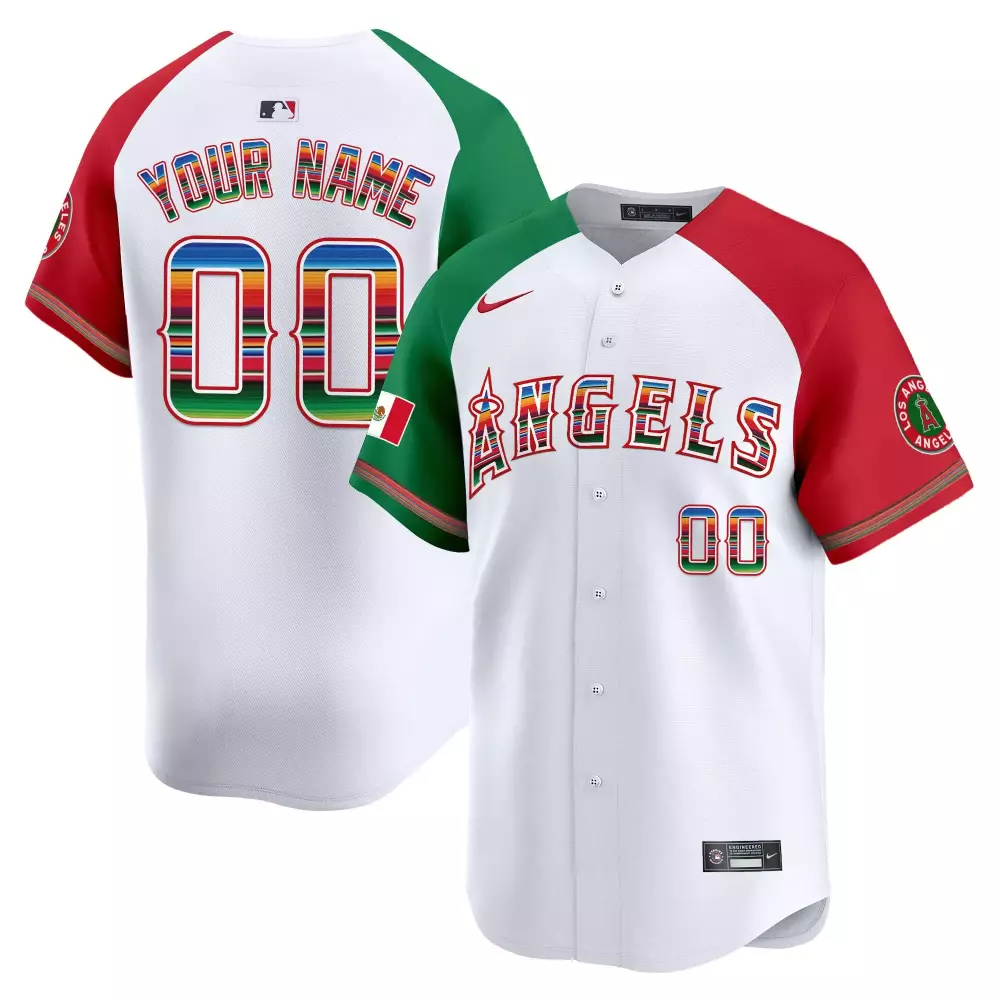 Alternate Los Angeles Angels Mexico Jersey | Vapor Premier Stitched | Limited Edition for Men, Women & Youth