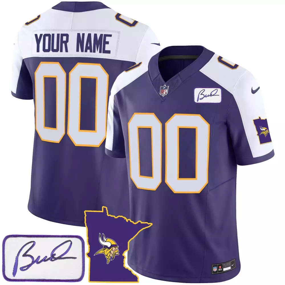 air force youth minnesota vikings 2024 salute to service establishment year patch vapor limited custom jersey all stitch