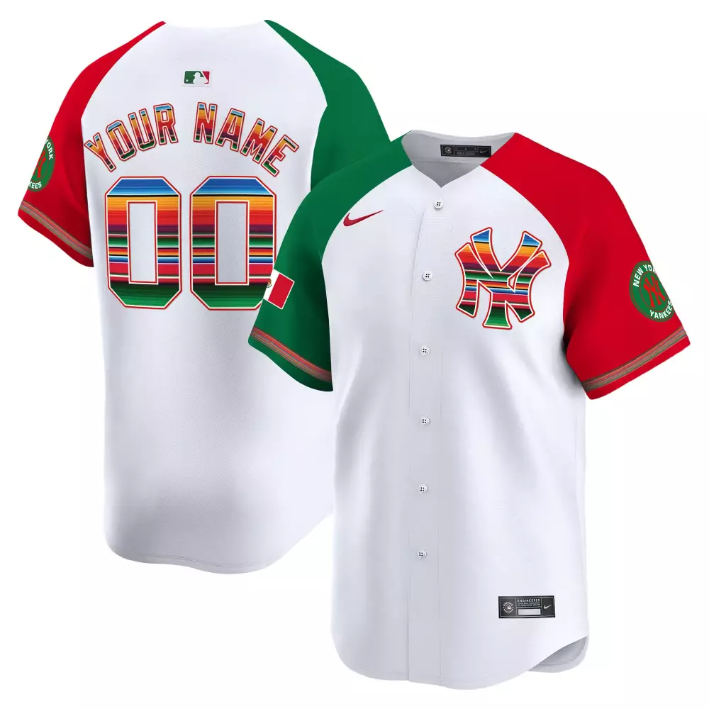 Mexico New York Yankees Vapor Premier Limited Edition Jersey | Stitched Fan Gear | For Men, Women & Youth
