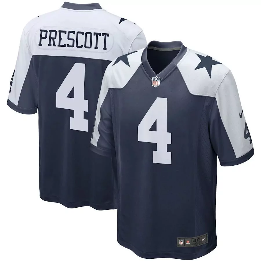 alternate navy men micah parsons dallas cowboys game team all stitched