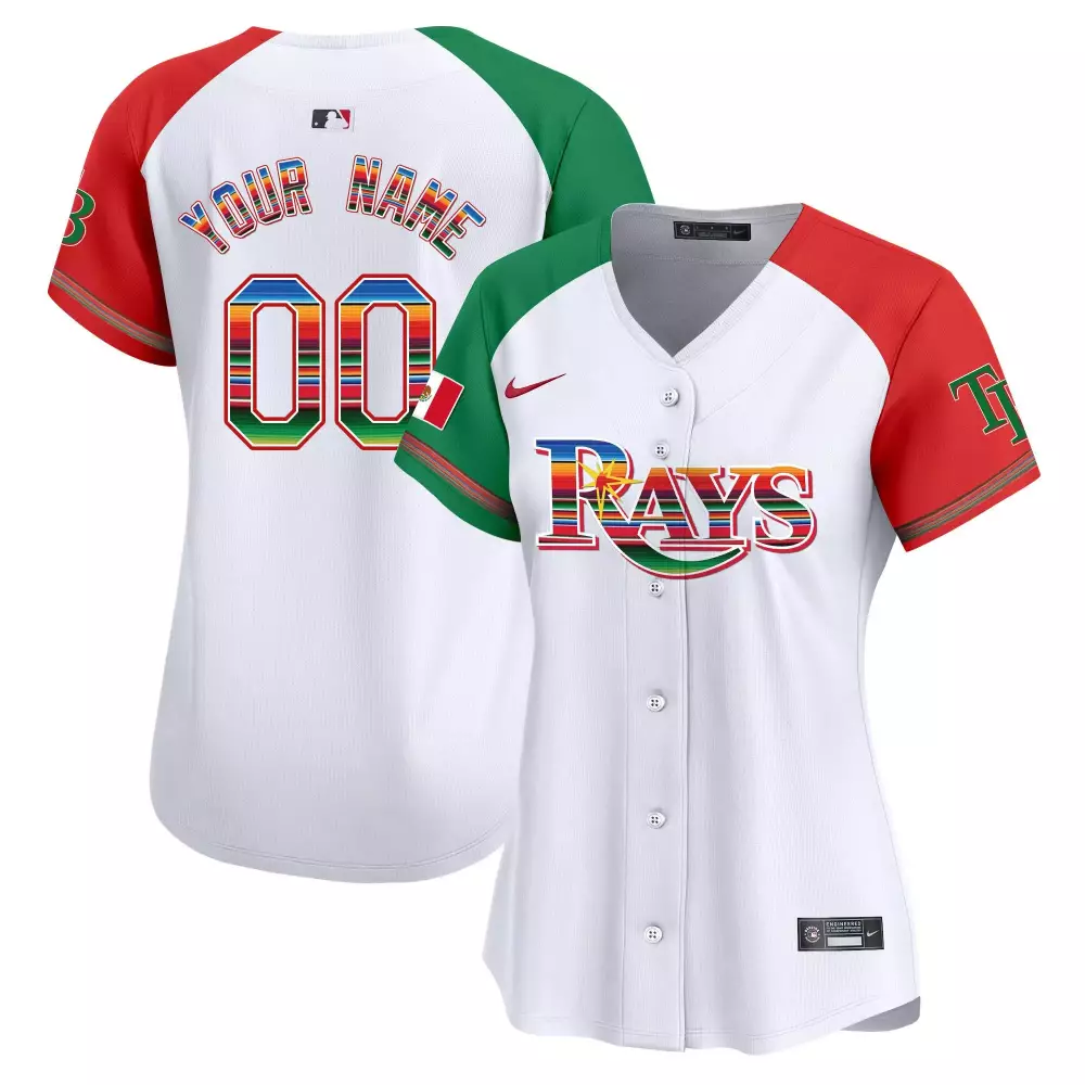 alternate men tampa bay rays mexico vapor premier limited custom jersey all stitched
