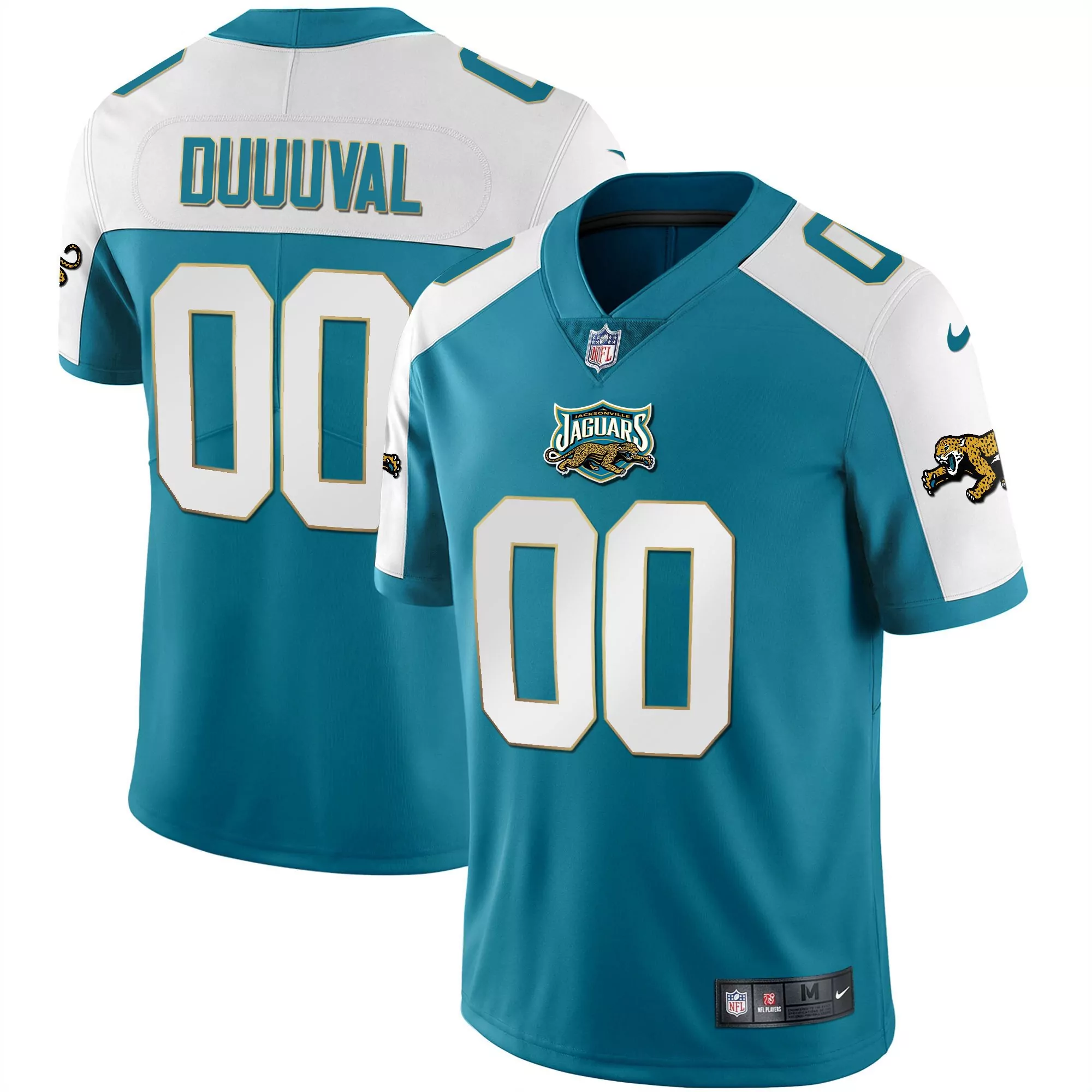 1 team white mens jacksonville jaguars vapor limited jersey all stitched