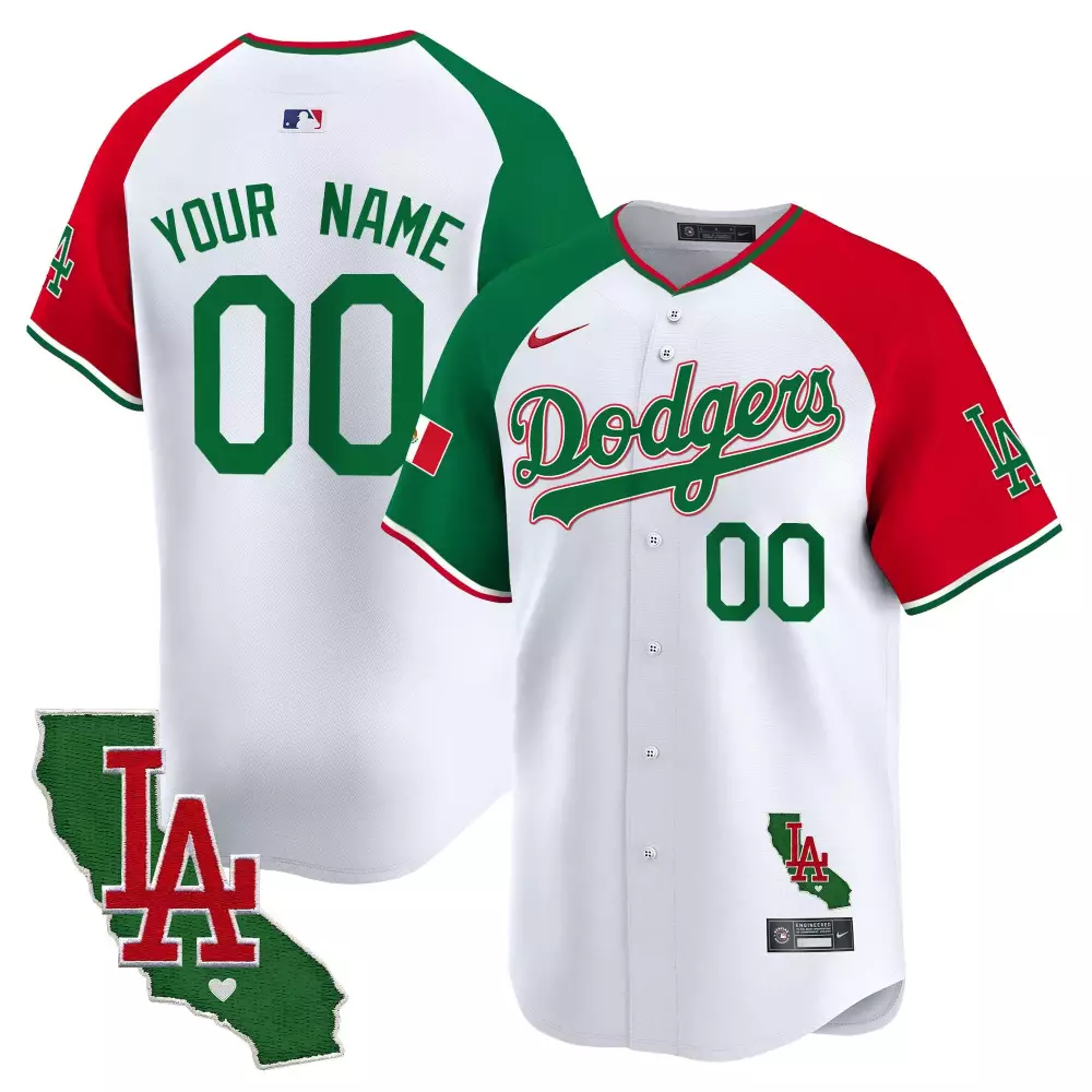 Youth Dodgers Mexico Cool Base City Connect Jersey | Limited Edition Custom Gear | For Men, Women & Youth