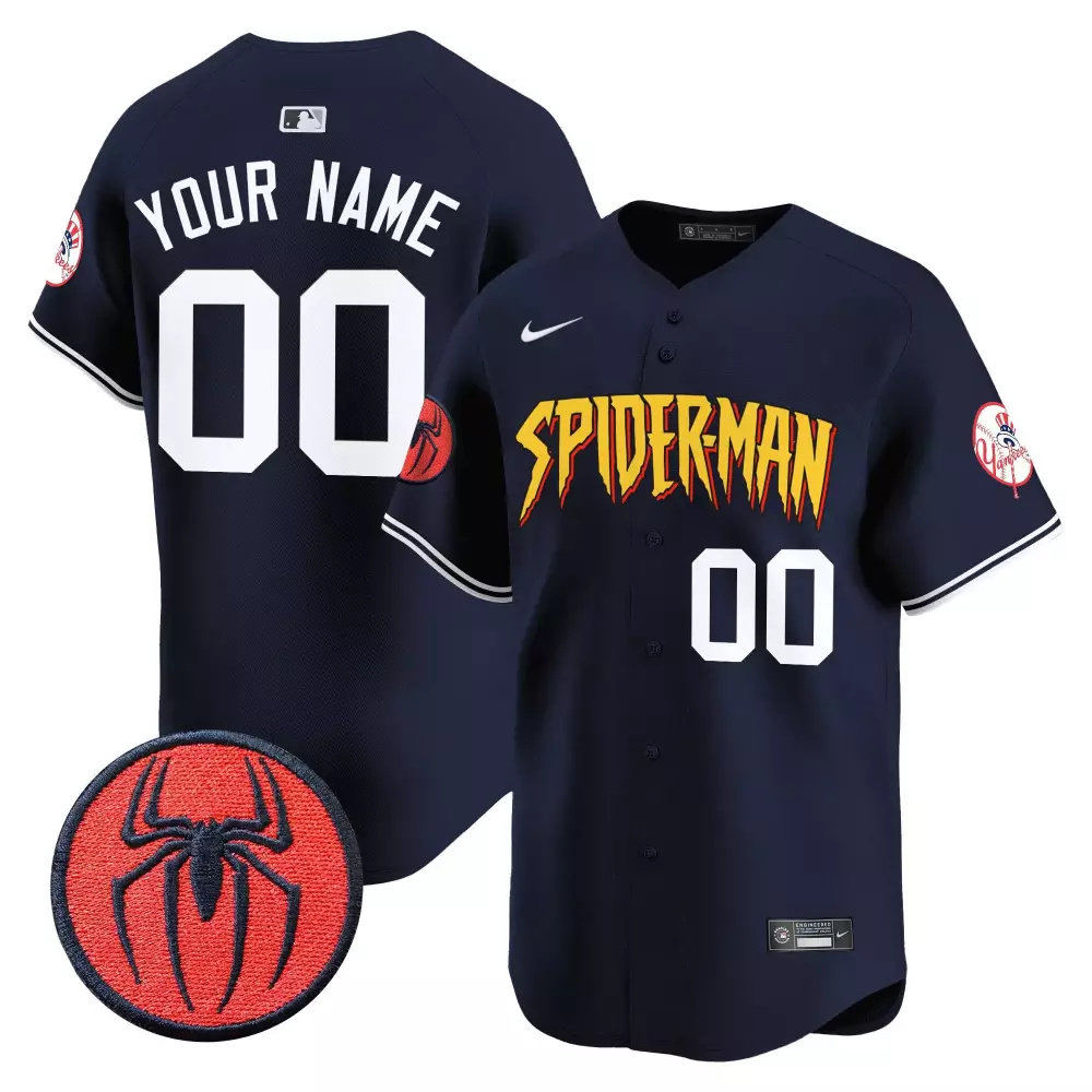 Youth New York Yankees Pinstripe Graffiti Vapor Premier Jersey | Limited Edition Custom Fan Gear | For Men, Women & Youth