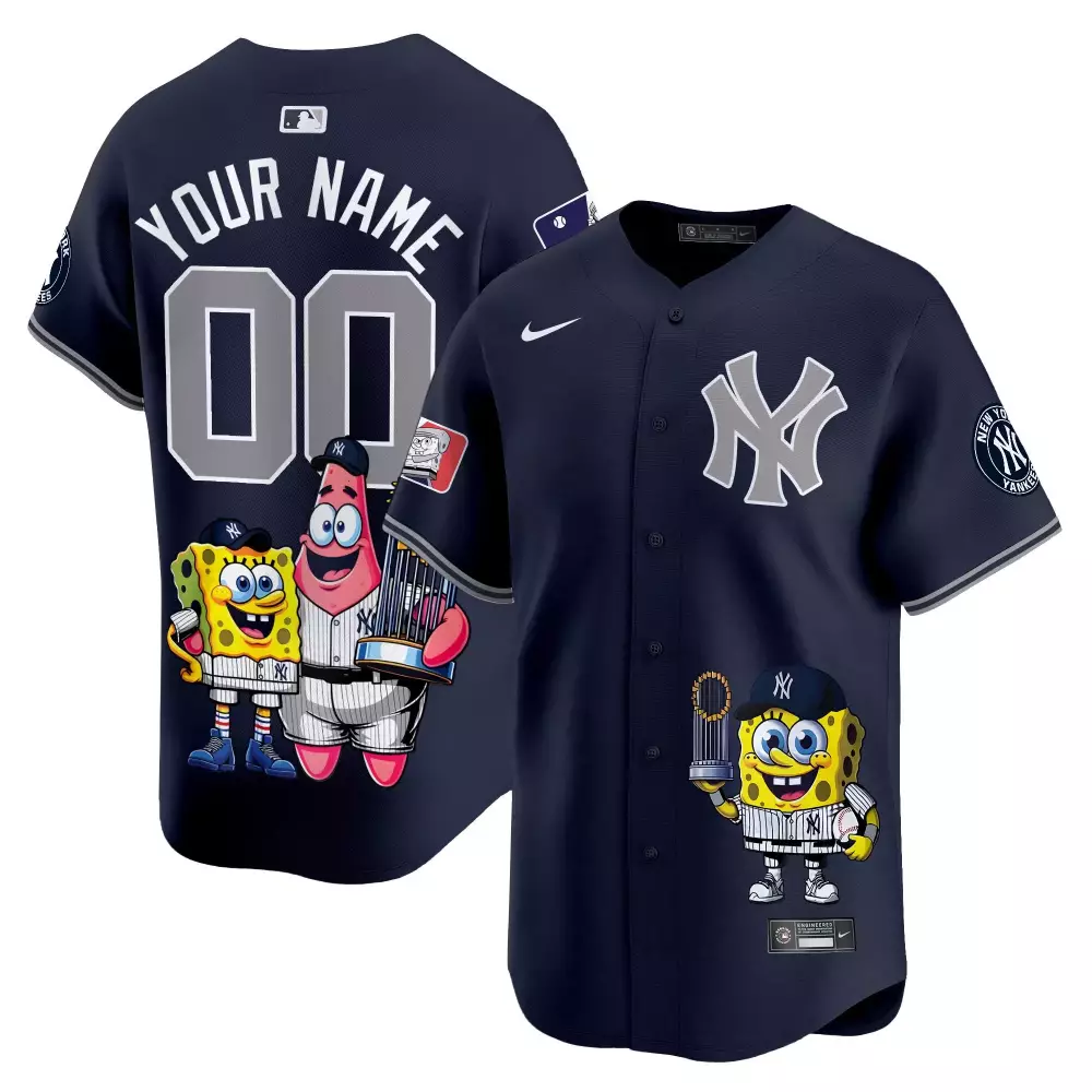 Youth New York Yankees Pinstripe Graffiti Vapor Premier Jersey | Limited Edition Custom Fan Gear | For Men, Women & Youth
